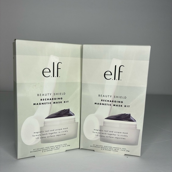 Lot of 2 e.l.f. Shield Magnetic Mask Kits ELF - Picture 1 of 4